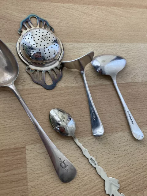 Job lot of Vintage Silver Plated Items