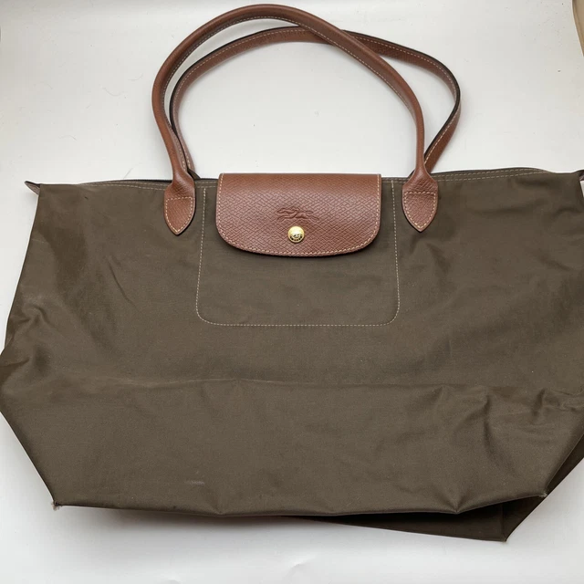 Longchamp Le Pliage Medium Shoulder Bag Brown NWOT