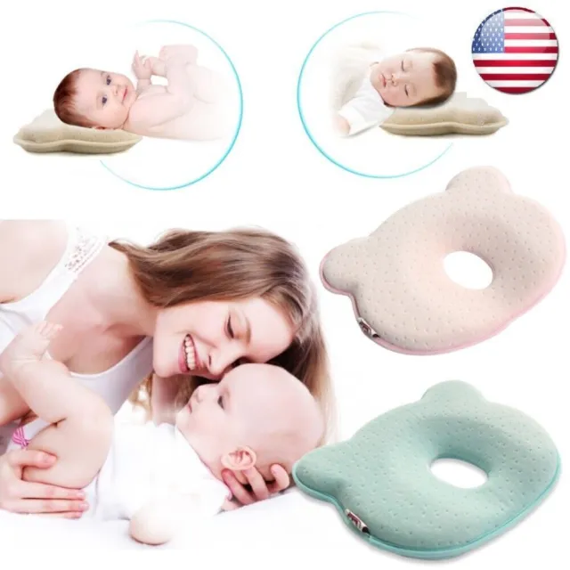 Almohada Crown para bebé en cuna, almohada para recién nacido, cojín de  seguridad cómodo ajustable, protección para la cabeza de bebés