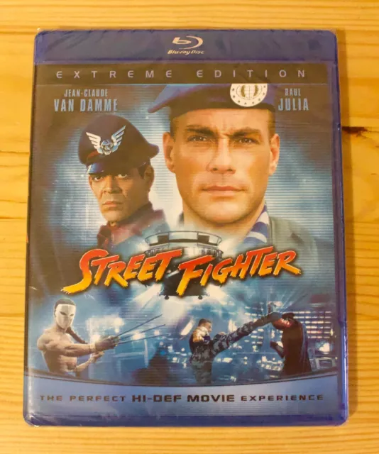 Street Fighter Blu-ray Jean-Claude Van Damme Raul Julia Brand New