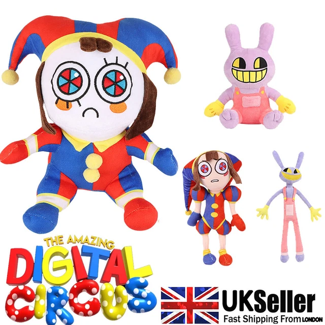 2023 NEW CUTE The Amazing Digital Circus Plush Dolls Jax Pomni Stuffed