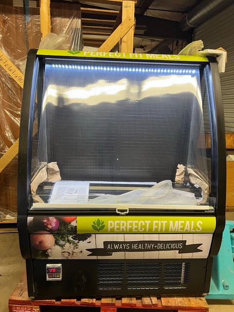 MTL OAC-2 Commercial Air Curtain Open Display Merchandiser Cooler Refrigerator