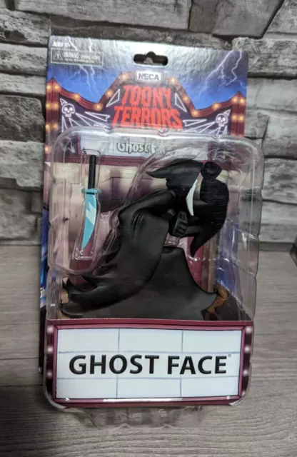 Scream Ghostface Toony Terrors 6" Figure Neca Horror Scooby Doo Cartoon Style