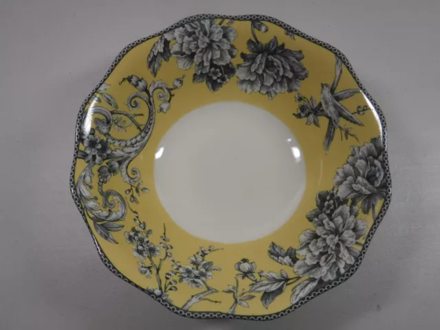 222 Fifth Adelaide Yellow Fine China Large 10" Serving Bowl NEW