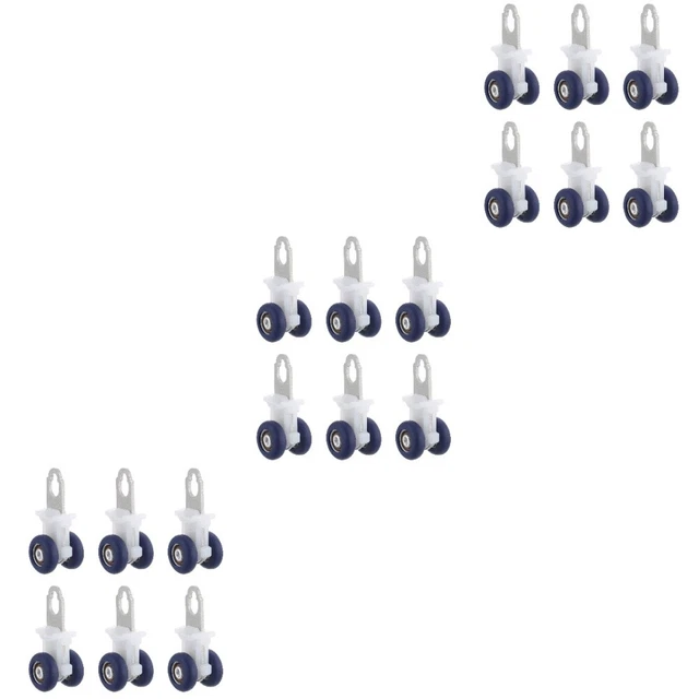 18 pz puleggia pista acciaio inox tenda scorrevole aliante a soffitto blu