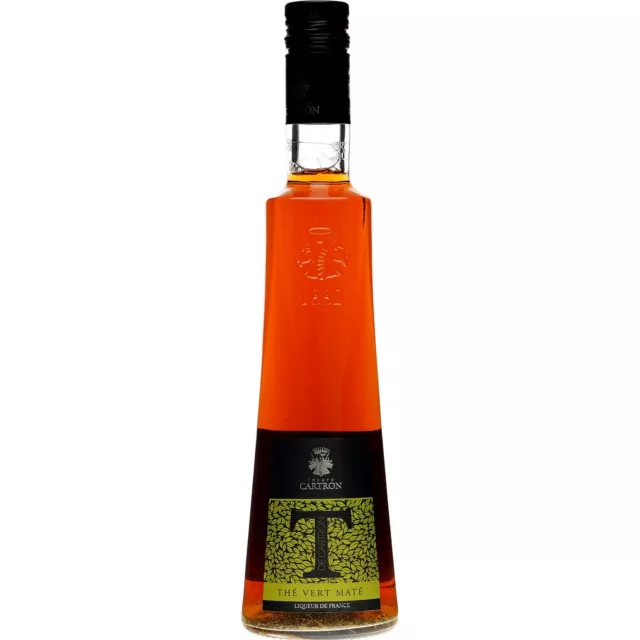 Joseph Cartron Liqueur de The Vert Mate Grüner Mate Tee Likör 0,5 Liter 18,0 % V