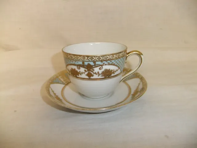 Noritake Japan - early 1900s gilded bone china tableware made for export - 8I0B