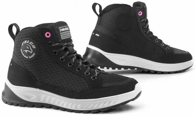 Falco Airforce Damenstiefel - schwarz/pink - Neu! Schneller Versand!