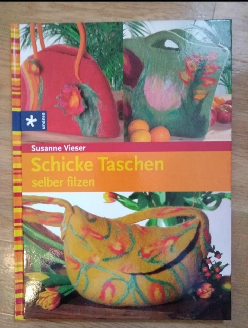 Filz Buch Taschen filzen DIY