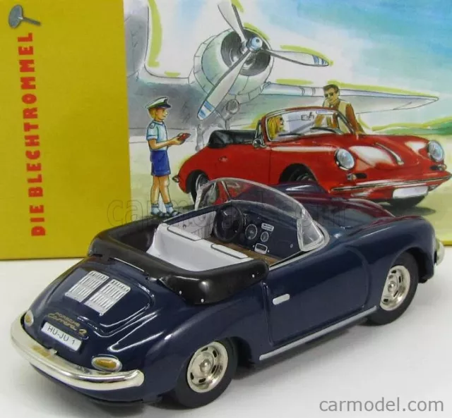 1/32 Schuco - Porsche - 356 Carrera 2 Spider Open 1962 - Carica A Molla (075) 2