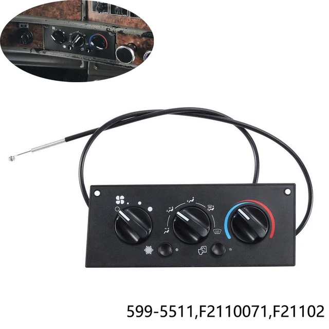 HEAVYDUTY HEATER CONTROL Assembly For Kenworth W900/T800 T600A 200206