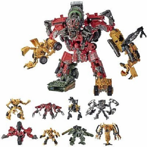 TRANSFORMERS HASBRO STUDIO series constructicons devastator complete ...