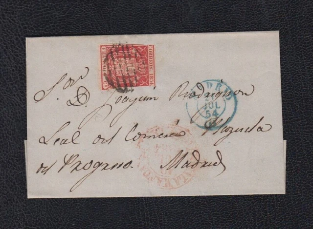 1854.- Salamanca To Madrid