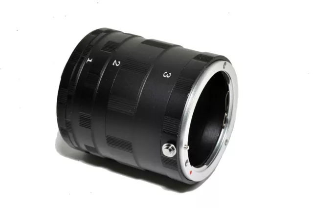 Makro-Verlängerungsröhren 5er Set für alle Canon EOS Mount DSLR SLR Kameras