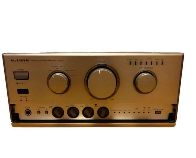 ONKYO R 200 Récepteur Stéréo 40+40 Watts RMS Vintage 1987 Hi Fi En Bon État EUR 314,99 - FR