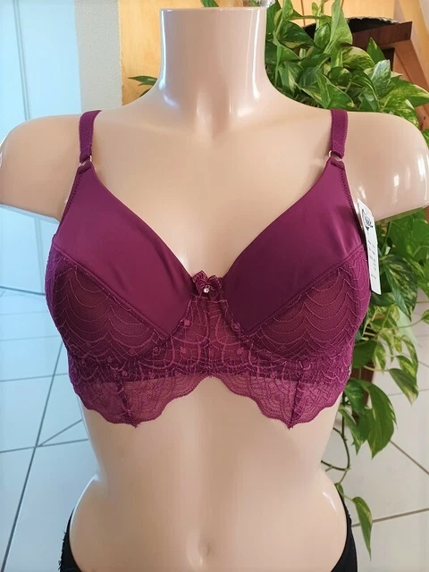 Soutien-gorge Variance Déesse Réf 12657 – Taille 90B – Anthracite – Neuf Avec étiquettes