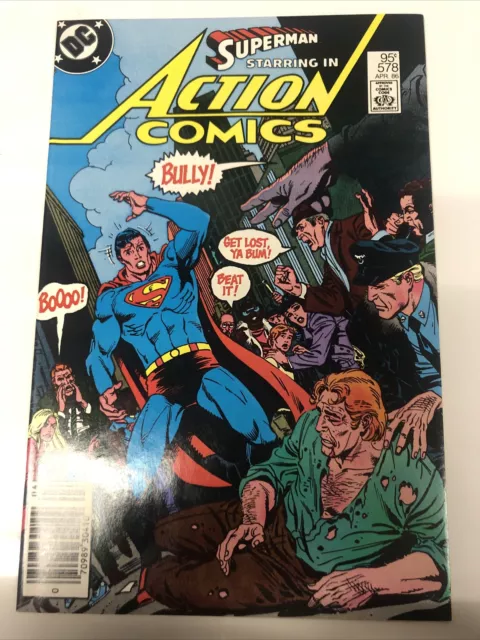 Action Comics (1986) # 578 (VF/NM) Canadian Price Variant • CPV •Joey Cavalieri