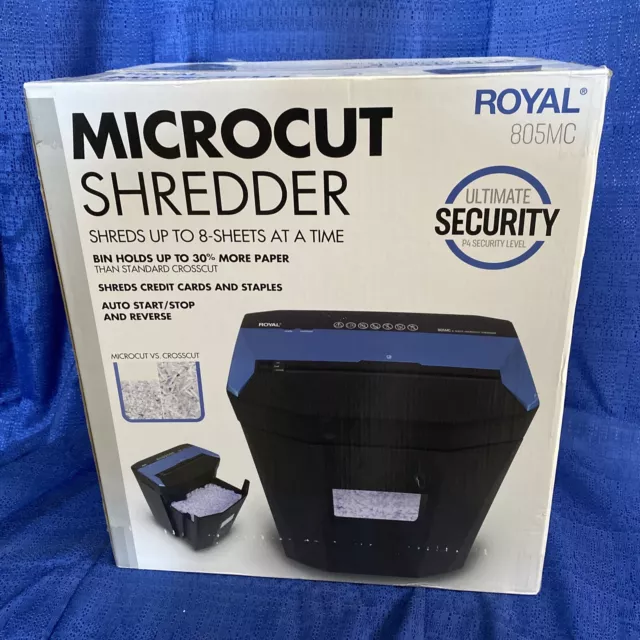 Royal 805MC 8 Sheet Microcut Shredder M55B