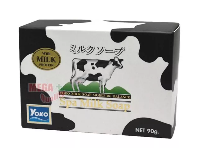 YOKO Spa Milk Soap Moisture Balance with Milk Protein Olive Oil Smooth Skin 90g