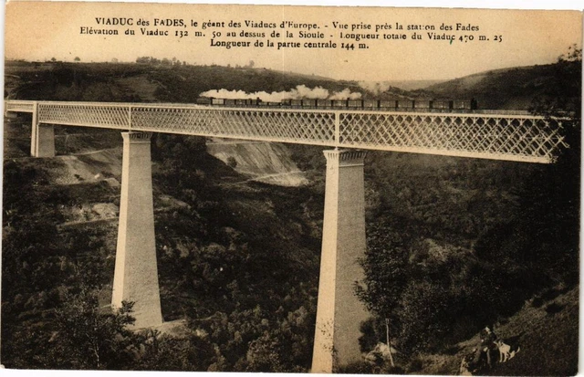 CPA Viaduc des FADES le geant des Viaducs d'Europe - Vue prise pres (222132)