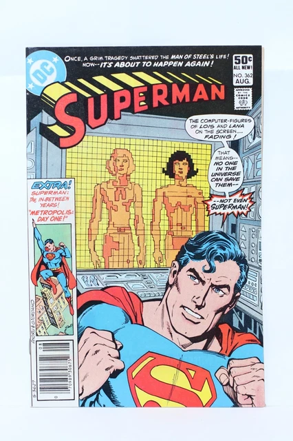 DC Comics SUPERMAN #362 Aug. 81' **NM** Ross Andru/Dick Giordano cover art