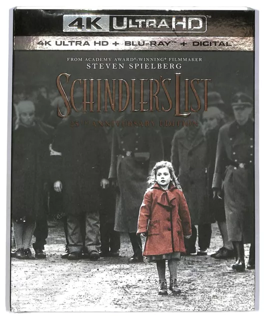 EBOND Schindler's List 25th Annuiiversary Edition 4K Ultra HD Digital D773628