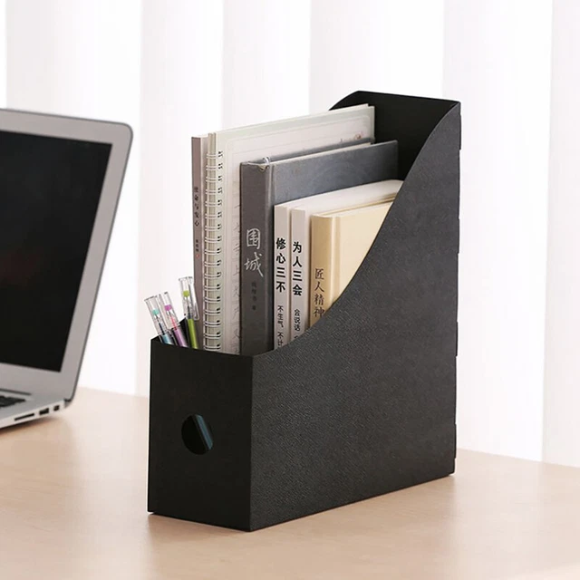 Office Document File Storage Box Folding Desktop Organizer Books Pencil Sund  x*