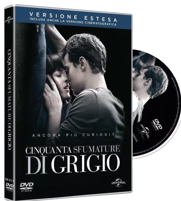 50 CINQUANTA SFUMATURE DI GRIGIO (DVD) Versione Cinema + Estesa