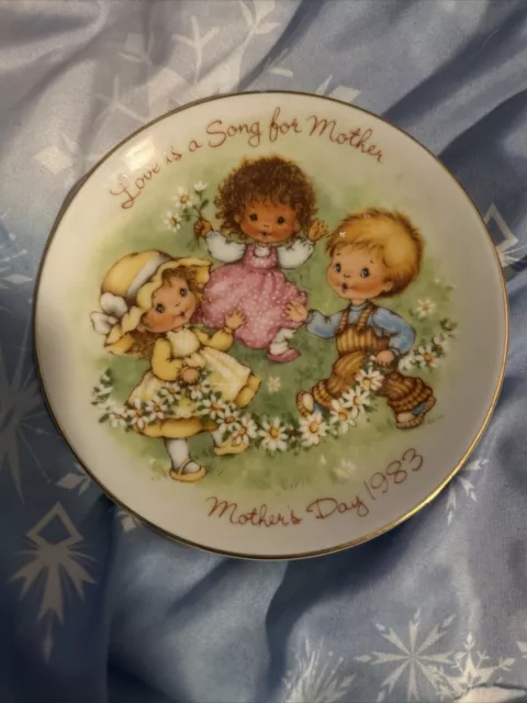 Vintage Precious Moments Plate By Avon 1983