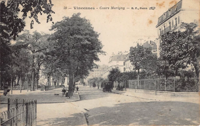 CPA Dept 94 Val de Marne - Vincennes Cours Marigny