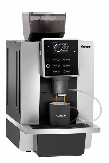BARTSCHER 190052 KV1 Classic Kaffeevollautomat Silber/Schwarz