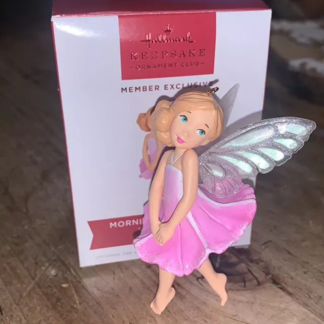 HALLMARK MORNING GLORY Fairy Limited To 4000 Repaint Keepsake Ornament