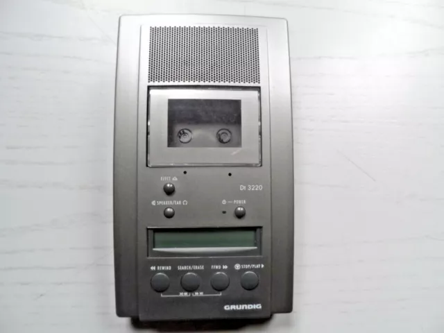 GRUNDIG DT 3220 Diktier-und Wiedergabegerät -mit Netzteil- Mit Rechnung-