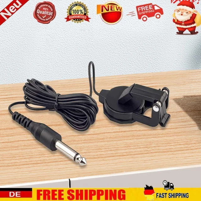 Acoustic Pickup Plastic Chip Pickup General Contact Microphone for Guitar Violin