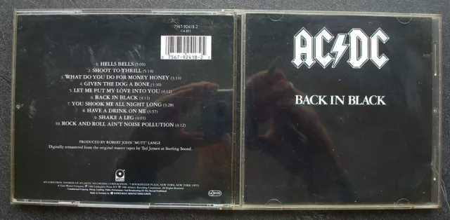 AC/DC – Back In Black (1980/200?) remastered