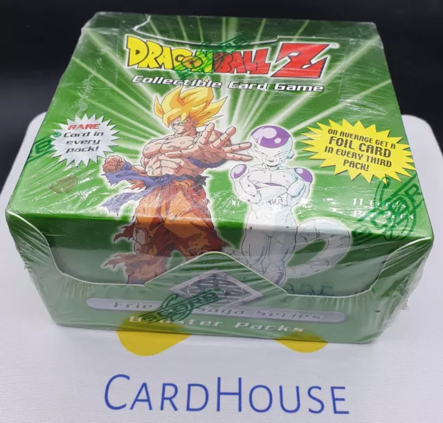 Dragon Ball Z Frieza Saga Booster 10 Card Pack X1 Factory Sealed Rare!!