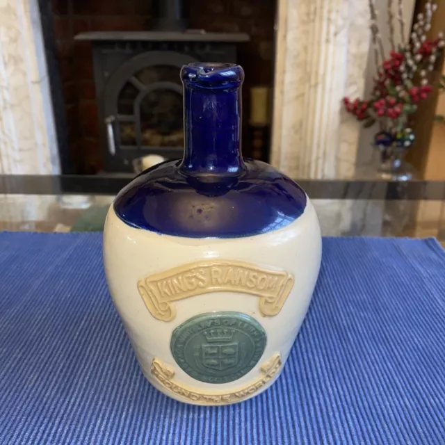 Kings Ransom Scotch whisky  Decanter " Round the World" by William Whiteley & Co