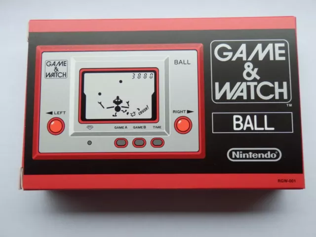 Club nintendo Game & Watch Ball Re-issue   -Boxed & Unused, Japanese edition-