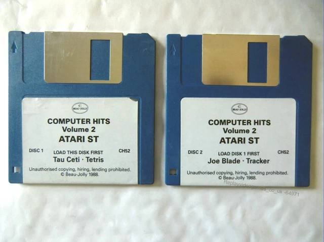 【驚きの値段】 COMPUTER 64971 HITS Blade Joe / Tetris / Ceti Tau - 2 Volume コレクション