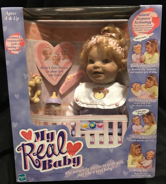 HASBRO MY REAL Baby New NOS 299.99 PicClick