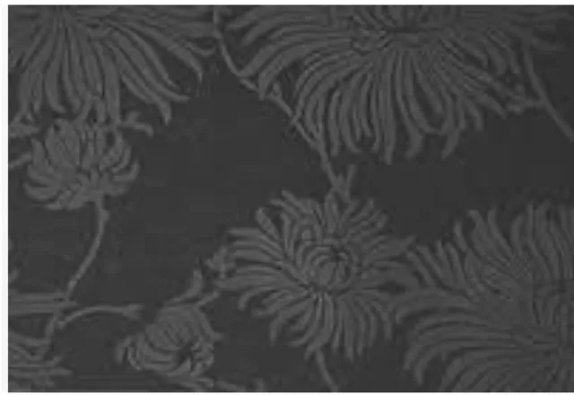 LAURA ASHLEY wallpaper ,kimono black/charcoal new same batch rolls