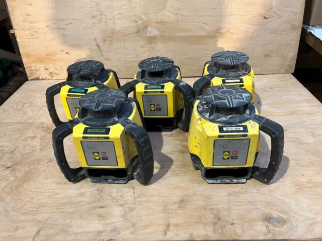 Job Lot 5x Leica Rugby 620 Rotating Laser Level Spares Parts