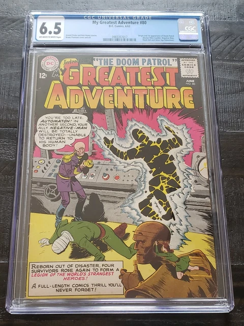 My Greatest Adventure #80 6.5 DC 1963 1st Appearance Doom Patrol Key Silver Age
