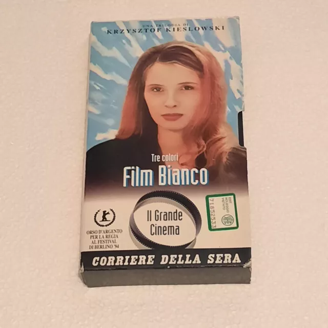 Tre Colori Film Bianco Di K. Kieslowski Vhs 1993 Corriere Della Sera Editoriale