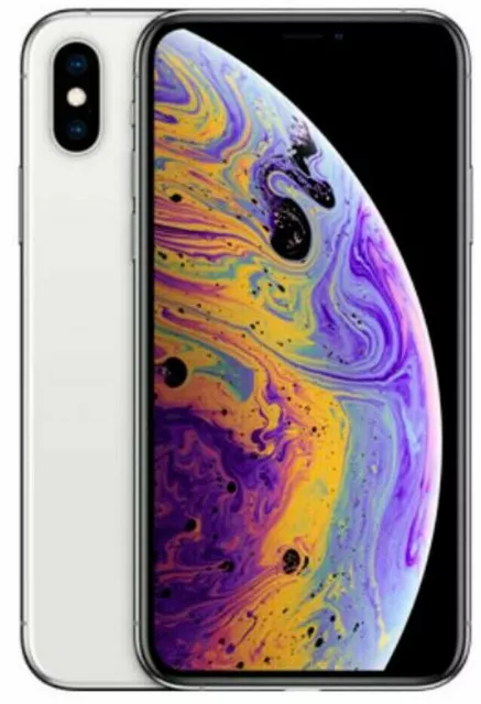 Apple iPhone Xs 64GB Argent Très bon état- Reconditionné Utilisé A.A