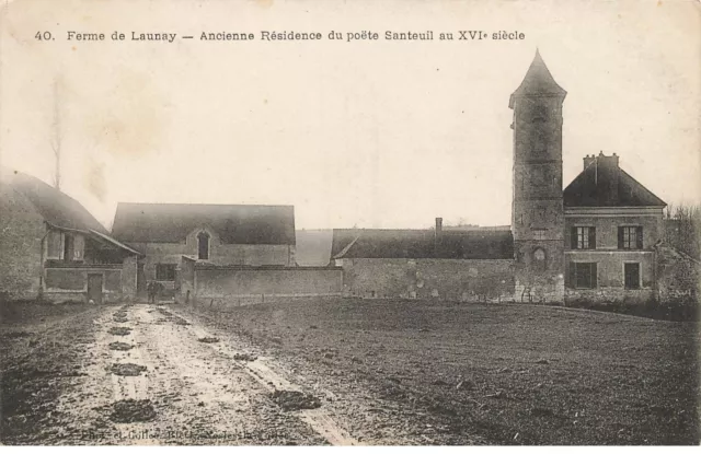 95 Nesles La Vallee Ag#Mk523 Ferme De Launay Ancienne Residence Du Poete Santeu