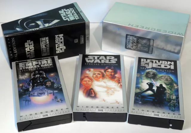 Star Wars Trilogy (VHS, Special Edition - Platinum Widescreen Edition)