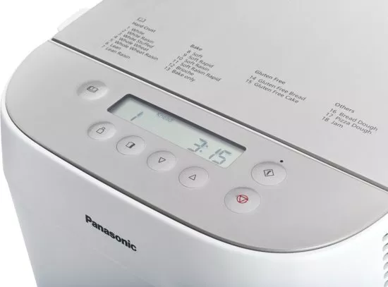 Panasonic Croustina Machine pain avec verre doseur, revtement anti-adhsif blanc 2