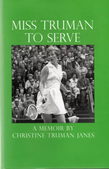 Christine Truman Janes SIGNIERT Miss Truman zum Servieren Tennis Wimbledon französischer Slam