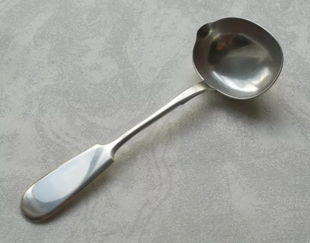Raro Rari Cucchiaio per Salse IN 84er Zolotnik/875er Argento Di Russia Um 1908